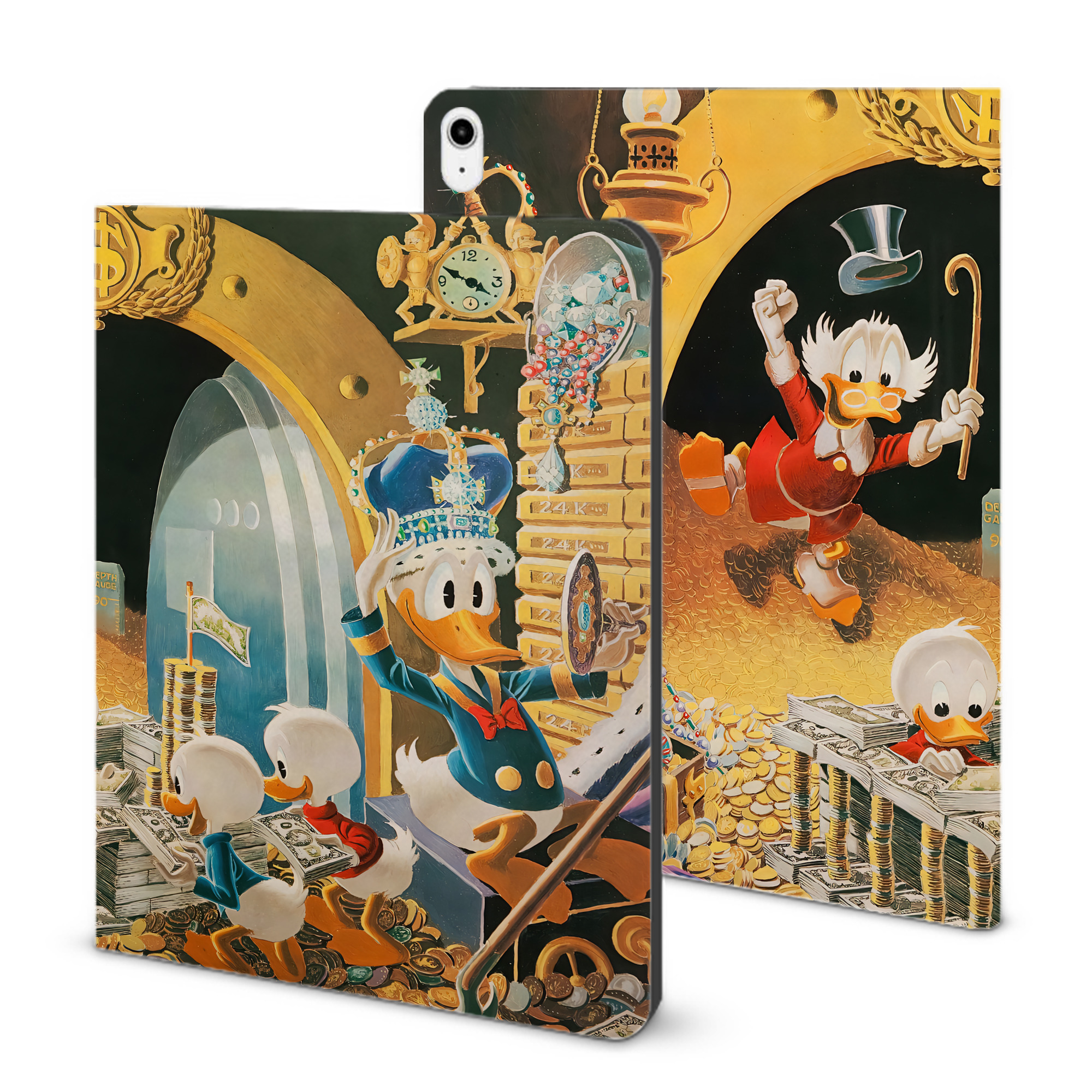 （画像用） ミッキーマウス Mickey Mouse IPadケース ペンホルダー付き ブックスタイルデザイン